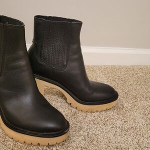 Dolce Vita Black Heeled Boots